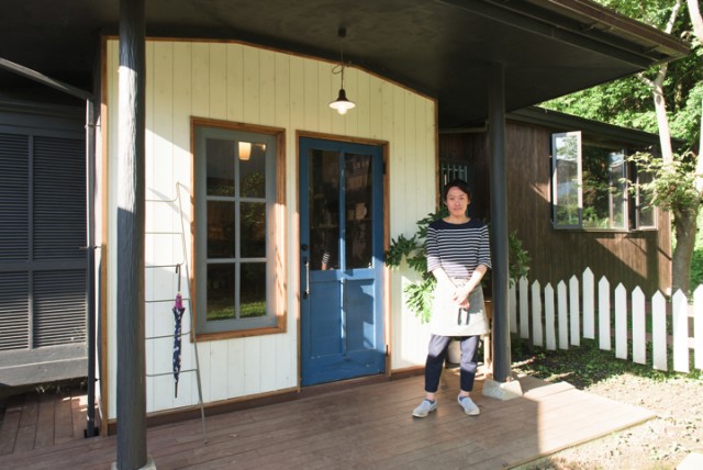 今年７月、大子町にオープンしたカフェ兼ゲストハウス「咲くカフェ」運営を手掛ける櫻山啓三郎さん。